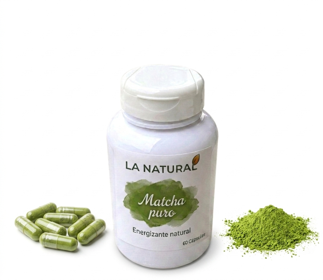 Matcha Puro Orgánico en Capsulas (60 unidades)